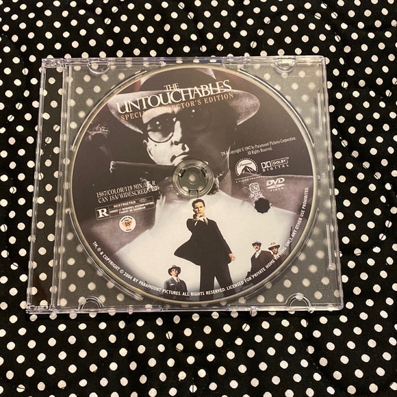 DVD The Untouchables. Special Collectors Edition, no original case rated R - Picture 1 of 2